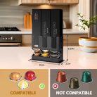RECAPS kávékapszula tároló Nespresso Vertuoline kompatibilis, pult szervező - outlet termék