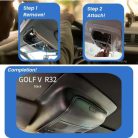 CASPORT tetőkárpit javítókészlet VW Golf MK5 dombornyomott szürke, első - outlet termék
