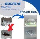 CASPORT tetőkárpit javítókészlet VW Golf MK5 dombornyomott szürke, első - outlet termék