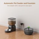 PUPPY KITTY automata macskaetető és szökőkút szett, 180 napos akkumulátor - outlet termék