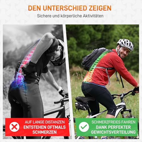 HENMI kerékpár nyereg férfiaknak és nőknek puha, kényelmes, légáteresztő - outlet termék