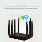 WiFi 6 router, 5G CPE router, 8 antennával, nagy sebességű internet okos router, 1000 - outlet termék