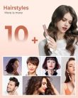 Curling Iron mini hajgöndörítő 25 mm tárolótáskával, utazó hajgöndörítő rövid és - outlet termék