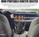 Pack of 2 hordozható kinetikus mini fűtő, hordozható kinetikus molekuláris fűtő - outlet termék