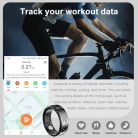 findtime okosgyűrű arany, Android, fitnesz, lépésszámláló, pulzusmérő, alvásfigyelő - outlet termék