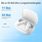 EarFun Air Pro 4 Bluetooth fülhallgató adaptív hibrid zajszűrés, aptX - outlet termék