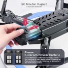 Wipkviey T6 drón kamerával 1080P HD, FPV RC, 2.4G WiFi, élő videó, magasságtartás - outlet termék