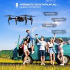 Wipkviey T6 drón kamerával 1080P HD, FPV RC, 2.4G WiFi, élő videó, magasságtartás - outlet termék
