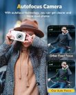 YOODEE digitális fényképezőgép, 48MP & FHD 4K, dupla kamera, 32GB, 16x zoom, 2.8" - outlet termék