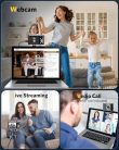 Digitális fényképezőgép, autofókuszos 4K fényképezőgép dupla kamerával, digitális - outlet termék