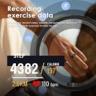 Smart Ring okosgyűrű férfiaknak és nőknek Android, fitnesz, alváskövető, pulzus - outlet termék