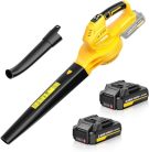 Lombfúvó 20V 2.0 Ah akkumulátorral, könnyű 1,4 kg, 3 sebességes, turbó kapcsoló - outlet termék