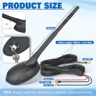 Eightwood aktív DAB/DAB+ antenna autó digitális rádió GPS DAB FM - outlet termék
