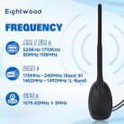 Eightwood aktív DAB/DAB+ antenna autó digitális rádió GPS DAB FM - outlet termék
