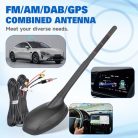 Eightwood aktív DAB/DAB+ antenna autó digitális rádió GPS DAB FM - outlet termék