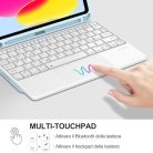 JADEMALL billentyűzet trackpaddal iPad 10. generációhoz, olasz, QWERTY, mágneses - outlet termék