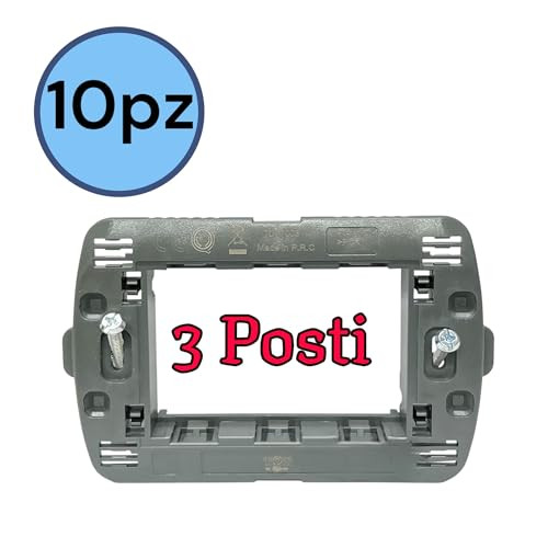 Bticino Living International 3-modulos keret 10 darabos - outlet termék