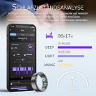 Smart Ring okosgyűrű férfiaknak és nőknek, Android fitnesz gyűrű, lépésszámláló - outlet termék