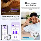 findtime Smart Ring fitneszgyűrű IP68, lépésszámláló, kalória, pulzus, alváskövető - outlet termék