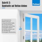 Fly szúnyogháló ablakhoz könnyen összeszerelhető, rovarvédelem, fúrás nélkül, méretre - outlet termék