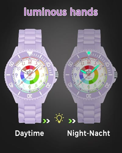 Weayege gyerek karóra fiúknak és lányoknak, 3ATM vízálló, analóg kvarc - outlet termék