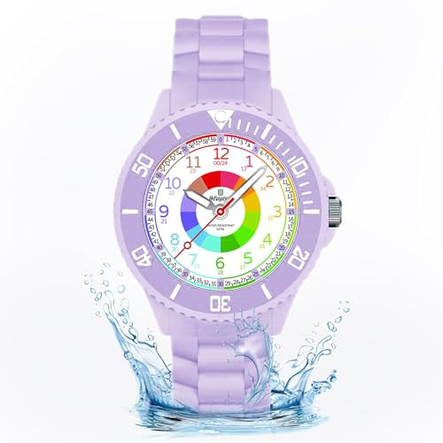 Weayege gyerek karóra fiúknak és lányoknak, 3ATM vízálló, analóg kvarc - outlet termék