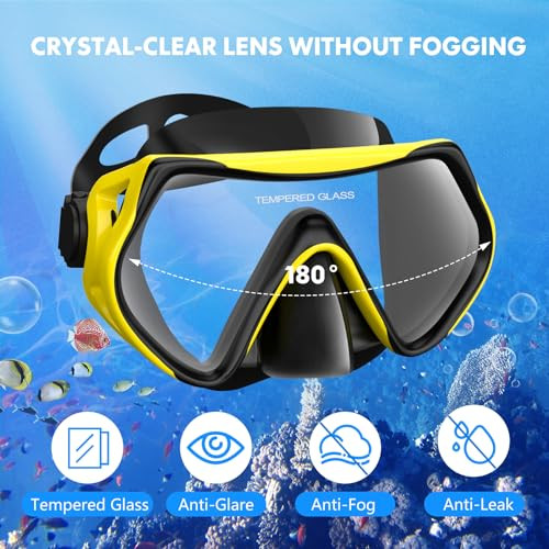 LITTLEJSY felnőtt búvárkészlet páramentes búvárszemüveg  - outlet termék