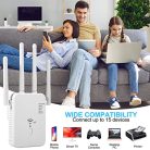 Aenxwa WLAN jelerősítő 1200Mbps 5G 2.4G kettős sáv, LAN csatlakozás, WPS - outlet termék