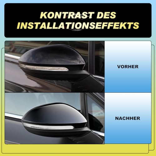 VW Golf 8 MK8 2019-2021 tükörház fényes fekete - outlet termék