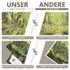 Luminora 2,1 x 1,5 m anyag háttér varázserdő, mese, csodaország, erdő, varázslatos - outlet termék