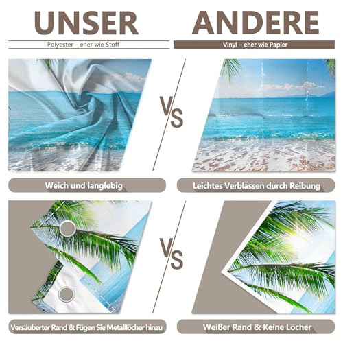 Luminora anyag, 2,1 x 1,5 m, nyári strand fotóháttér hawaii trópusi óceán - outlet termék