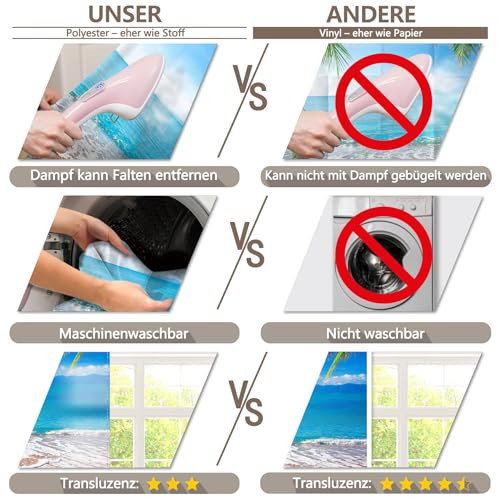 Luminora anyag, 2,1 x 1,5 m, nyári strand fotóháttér hawaii trópusi óceán - outlet termék