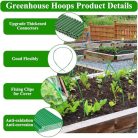 Polytunnel növényalagút magaságyáshoz 18 darabos - outlet termék