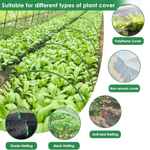 Polytunnel növényalagút magaságyáshoz 18 darabos - outlet termék