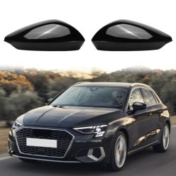   Audi A3/S3/RS3 8Y 2022-2024 tükörborítás fekete - outlet termék