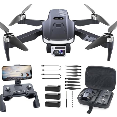 NAFYRE N11 PRO GPS drón kamerával 4K UHD, 90 perc repülési idő, hosszú vezérlési - outlet termék