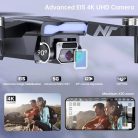 NAFYRE N11 PRO GPS drón kamerával 4K UHD, 90 perc repülési idő, hosszú vezérlési - outlet termék