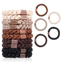   20 darabos női hajgumi 5 szín, 6 cm átmérő - outlet termék