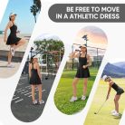 Bezioner női teniszruha beépített melltartóval zsebes - outlet termék