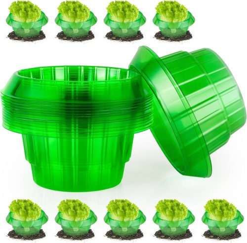 Ruibinlee csigavédő gyűrű 13 darabos, zöld - outlet termék