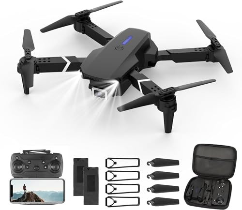 Drone HD 4K kamerával, RC összecsukható FPV WiFi gyerekeknek, kezdőknek, 2 - outlet termék