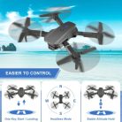 Drone HD 4K kamerával, RC összecsukható FPV WiFi gyerekeknek, kezdőknek, 2 - outlet termék