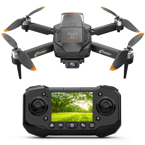 F205 drón kamerával 2,4 hüvelykes kijelzőhöz kefe nélküli motor, FPV, autó lebegés - outlet termék