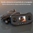 F205 drón kamerával 2,4 hüvelykes kijelzőhöz kefe nélküli motor, FPV, autó lebegés - outlet termék