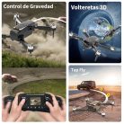 F205 drón kamerával 2,4 hüvelykes kijelzőhöz kefe nélküli motor, FPV, autó lebegés - outlet termék
