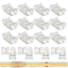 GTIWUNG COB 2 Pin 8mm csatlakozó készlet 4 darabos L alakú és 12 darabos egyenes - outlet termék