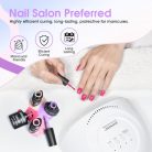 JODSONE UV LED körömlámpa 30 LED-es körömszárító automatikus érzékelő, 3 időzítő - outlet termék