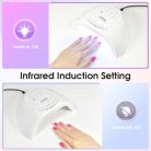 JODSONE UV LED körömlámpa 30 LED-es körömszárító automatikus érzékelő, 3 időzítő - outlet termék