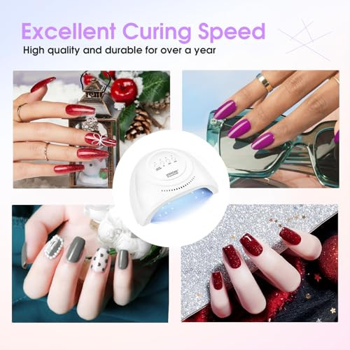 JODSONE UV LED körömlámpa 30 LED-es körömszárító automatikus érzékelő, 3 időzítő - outlet termék