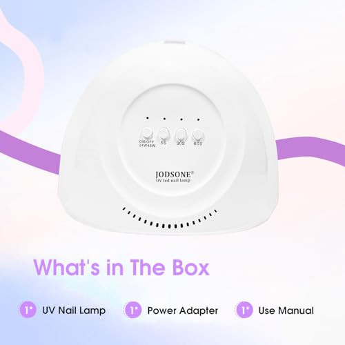 JODSONE UV LED körömlámpa 30 LED-es körömszárító automatikus érzékelő, 3 időzítő - outlet termék